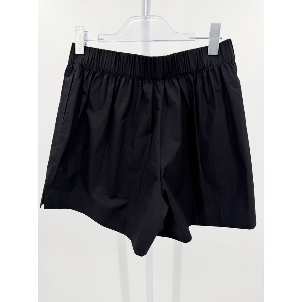Sold Out NYC Black Everything Short Cotton Poplin Pull On Summer NWT Medium M
